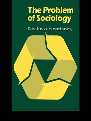 cover image of The Problem of Sociology